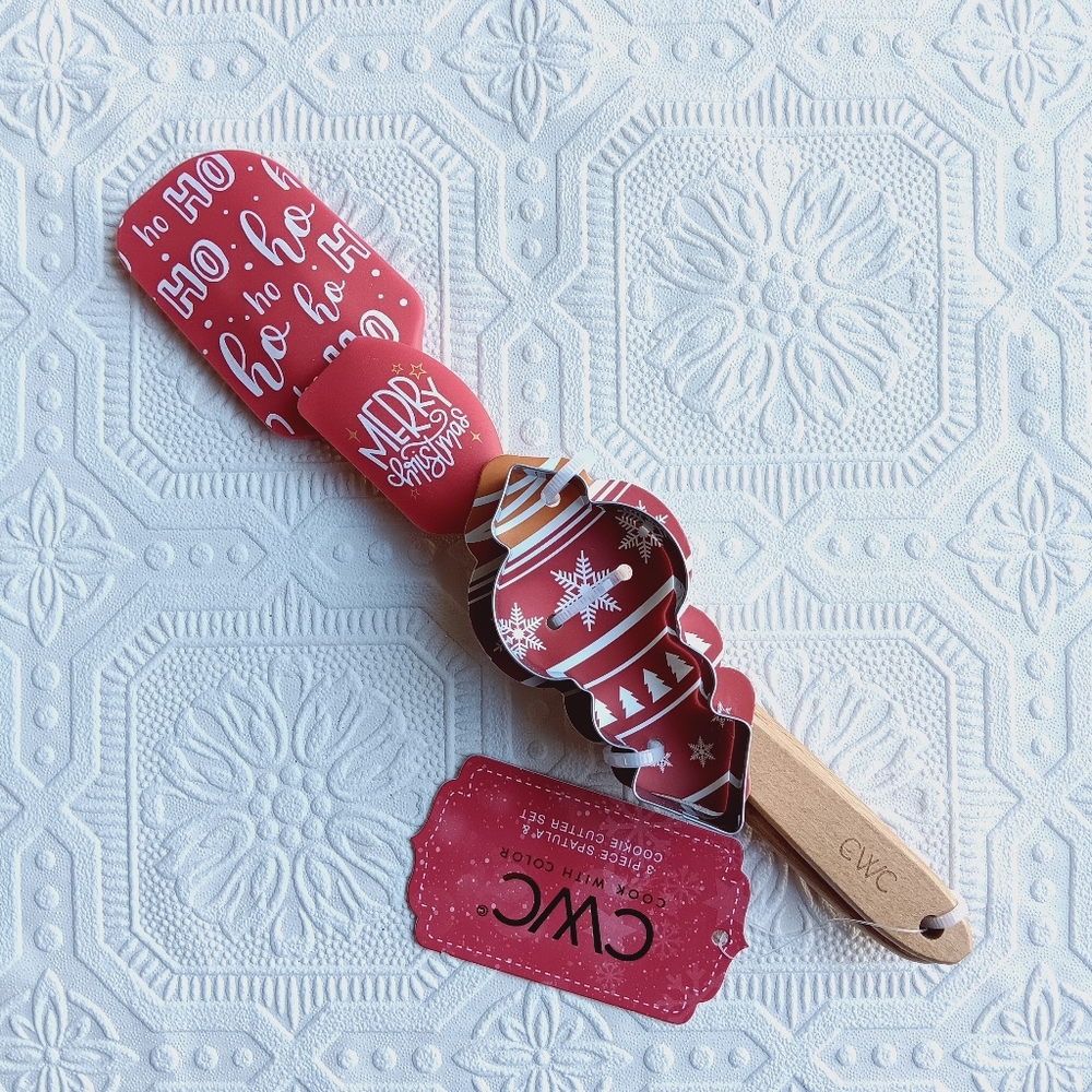 CWC Spatula & Cookie Cutter Set 3 pc - Picture 11 of 11